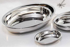stainless steel dish